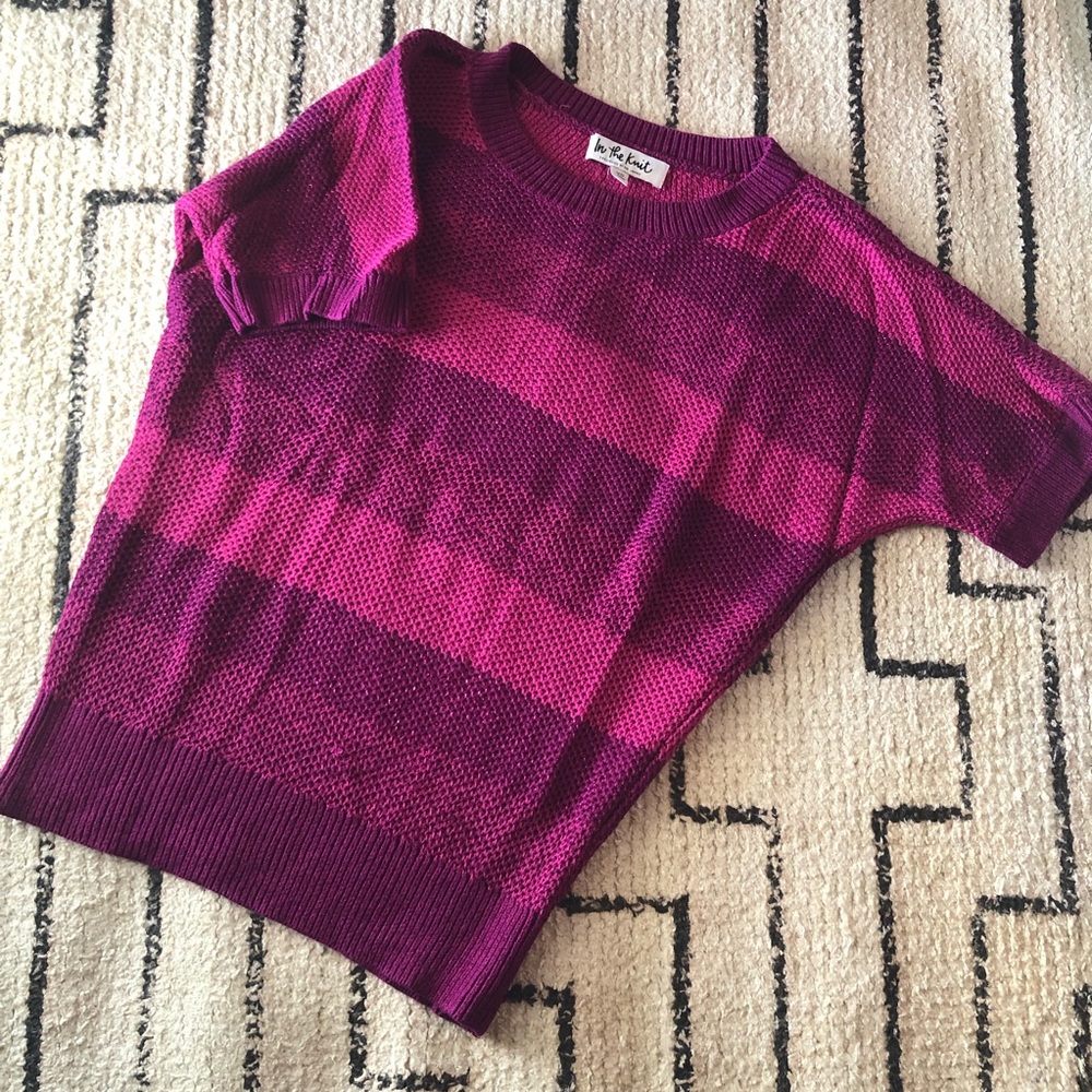 The Limited knit short sleeve top
